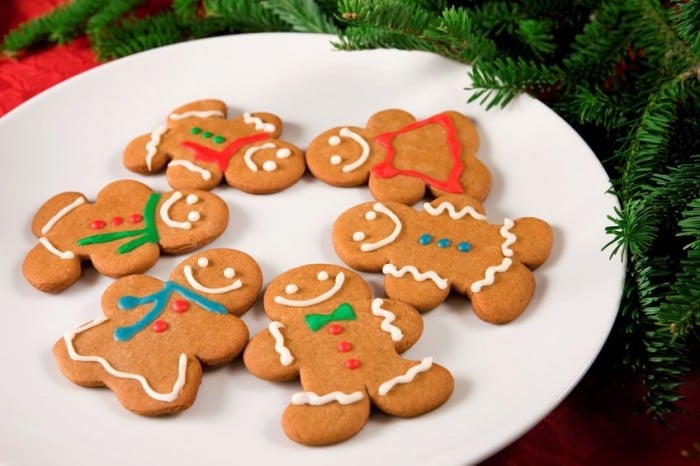 Galletas de jengibre - Recetas Navidad niños