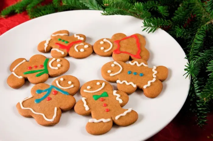 Galletas de jengibre - Recetas de galletas para hacer con niños en Navidad