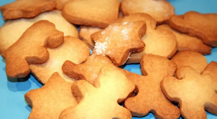 Receta para hacer con niños Galletas de mantequilla