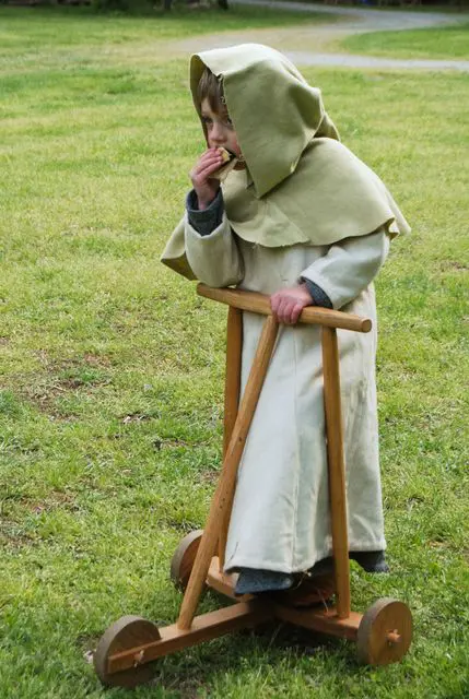Disfraz monje medieval niño