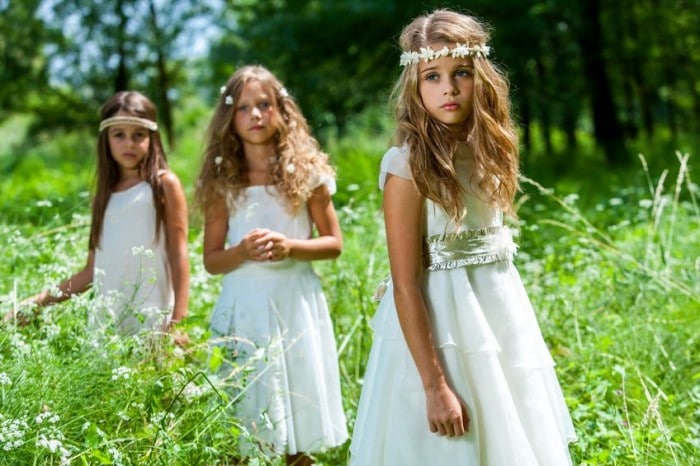 Vestidos de comunión para niña