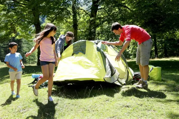 Actividad al aire libre Camping y rutas