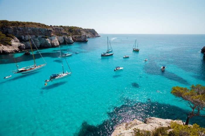 Vacaciones Cala Macarella Menorca