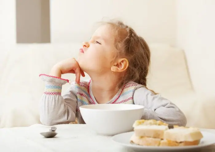 Niño no quiere comer