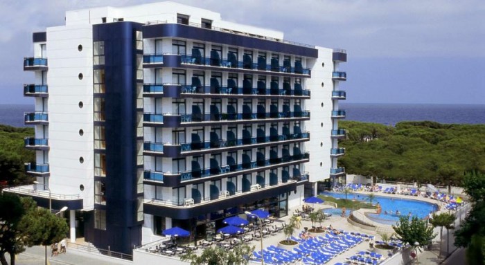 Hotel Blaucel, en Blanes, Costa Brava Hotel Blaucel, en Blanes, Costa Brava