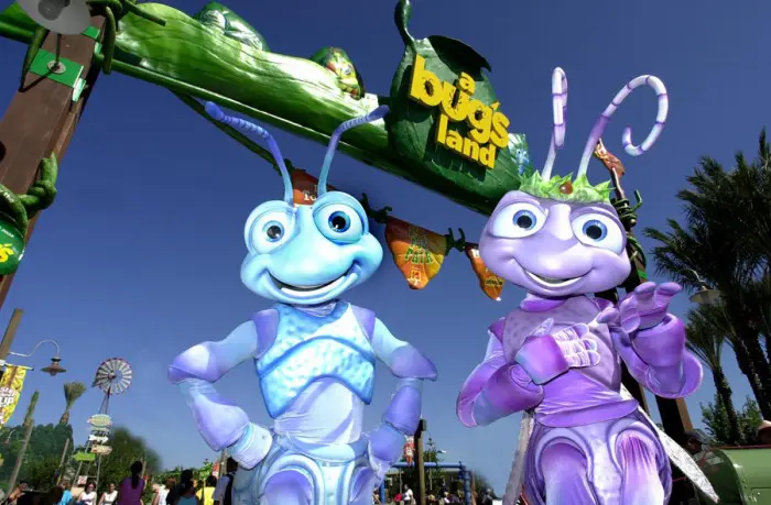 A Bug's Land (Bichos) en Parque Disneyland, en Anaheim, California