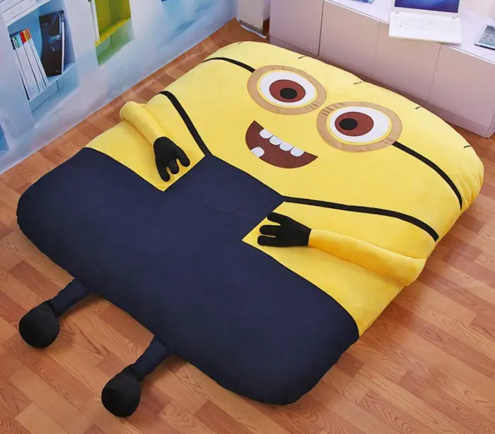 Cama infantil original y divertida de Minions