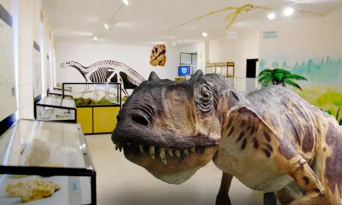 Dinosaurios Dinópolis Museo Arqueológico y Paleontológico de Burgos, España