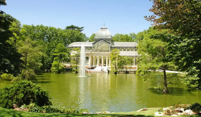 Parque El Retiro en Madrid