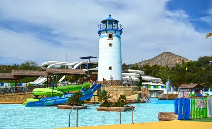 Parque acuático Aqua Natura Benidorm, en Alicante