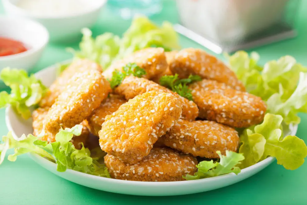 Receta de Nuggets veganos