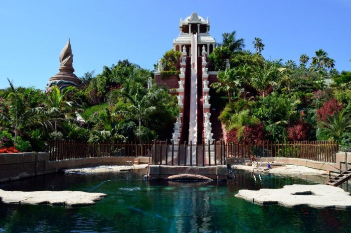 Viajar a Siam Park con niños