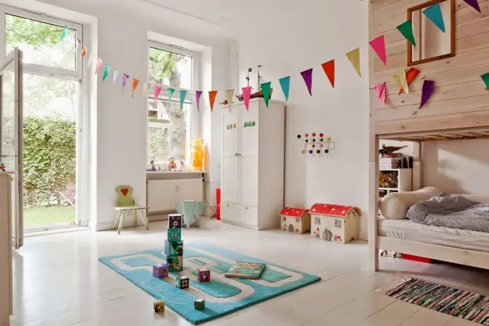 Banderillas para decorar la habitación infantil