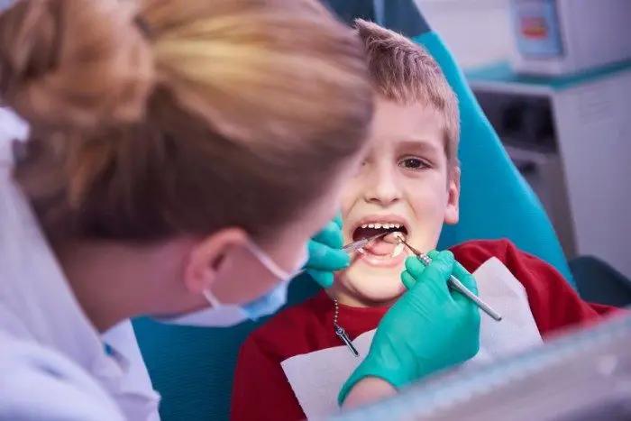 Caries niños