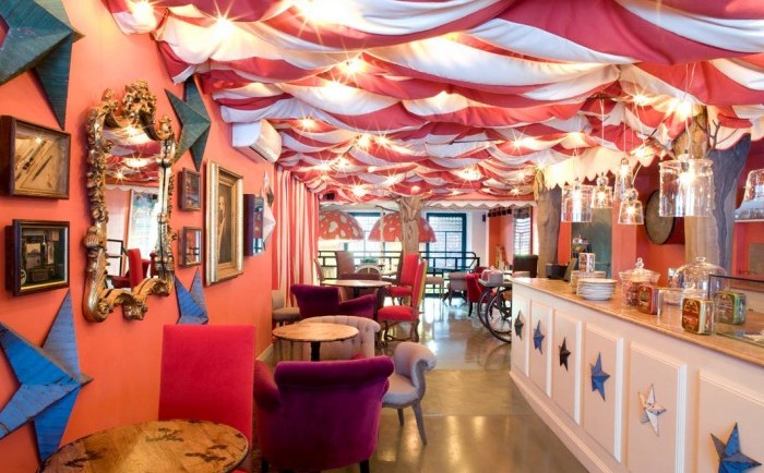Restaurante temático We Pudding, en Barcelona