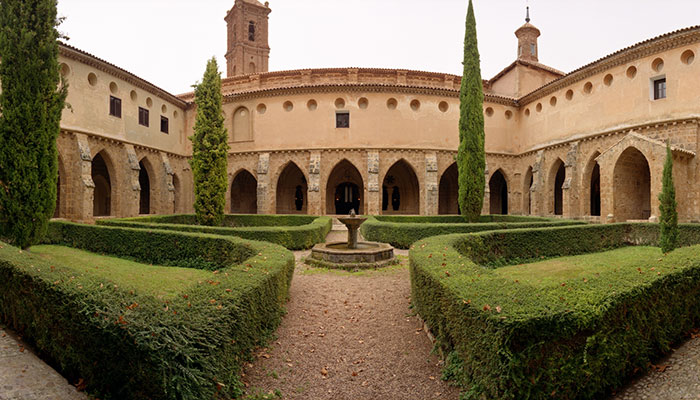 Claustro del Monasterio de Piedra