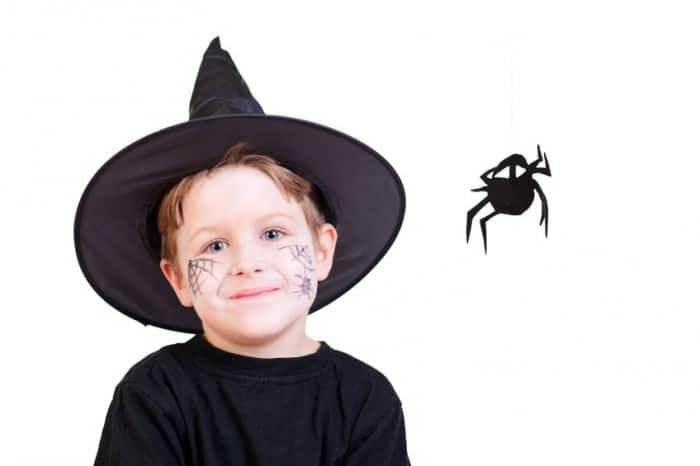 Maquillaje de Telaraña para Halloween
