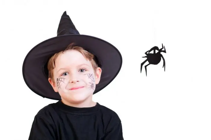 Maquillaje de Telaraña niño para Halloween