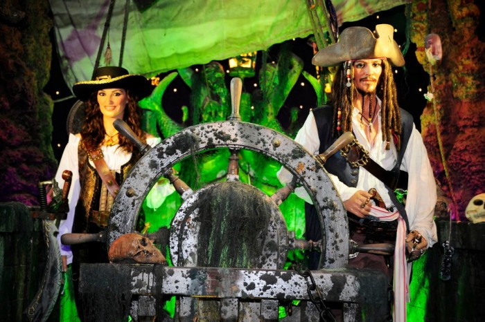 Museo de Cera (Piratas del Caribe) en Madrid