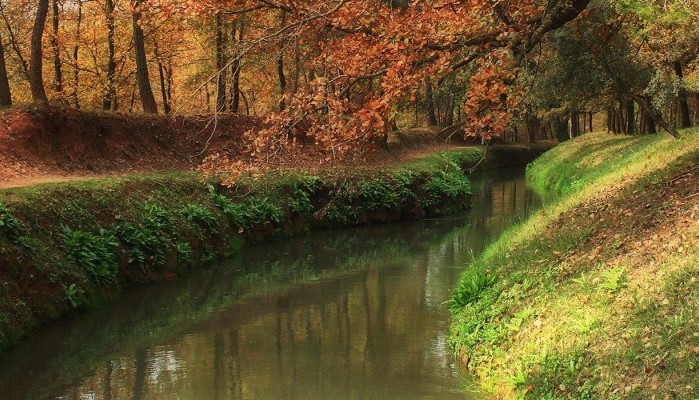 Parc de la Séquia en Manresa, a las afueras de Barcelona