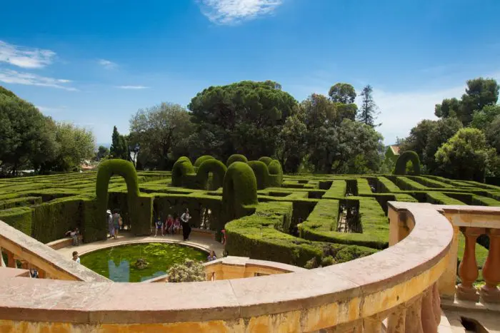 Parque del Laberinto de Horta, en Barcelona