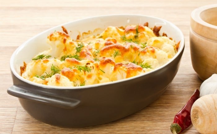 Receta Soufflé de coliflor Soufflé de coliflor Recetas de verduras fáciles