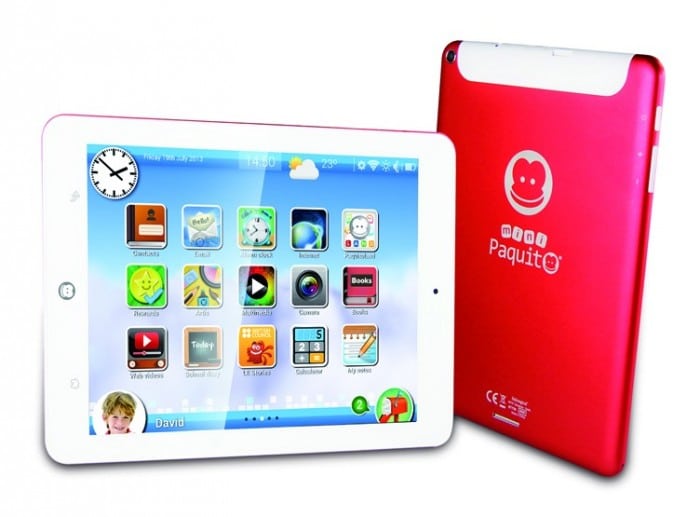 Tablet para niños Tablet Paquito Mini