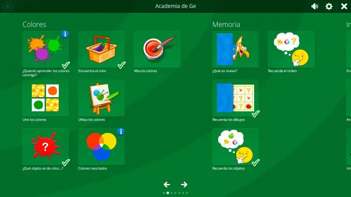Magic Desktop: Una aplicación educativa infantil - Etapa Infantil