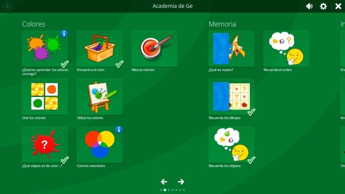 Windows para niños Magic Desktop Academia de Ge