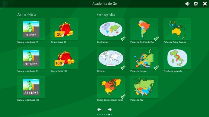 Academia Ge de Magic Desktop (Windows para niños)