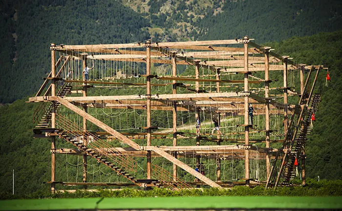 Airtrek de Naturlandia, en Andorra