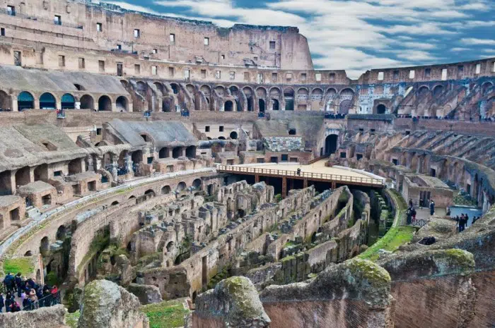 Coliseo Romano, en Roma