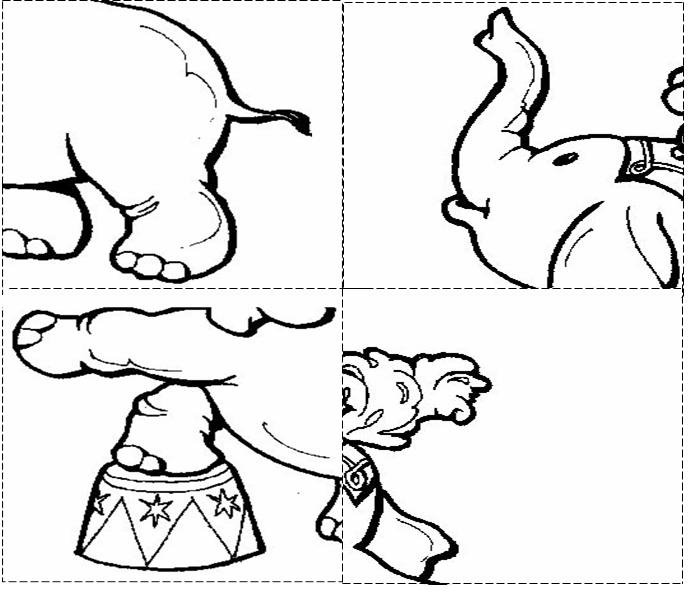rompecabezas para colorear para niños