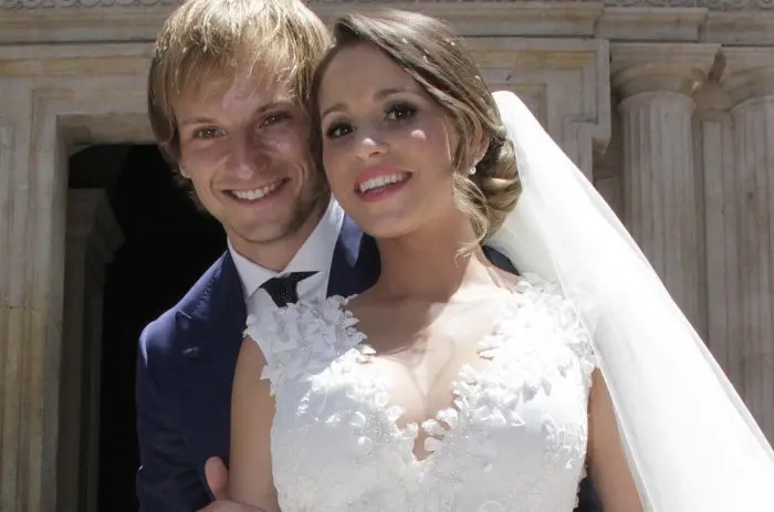 Raquel Mauri e Ivan Rakitic