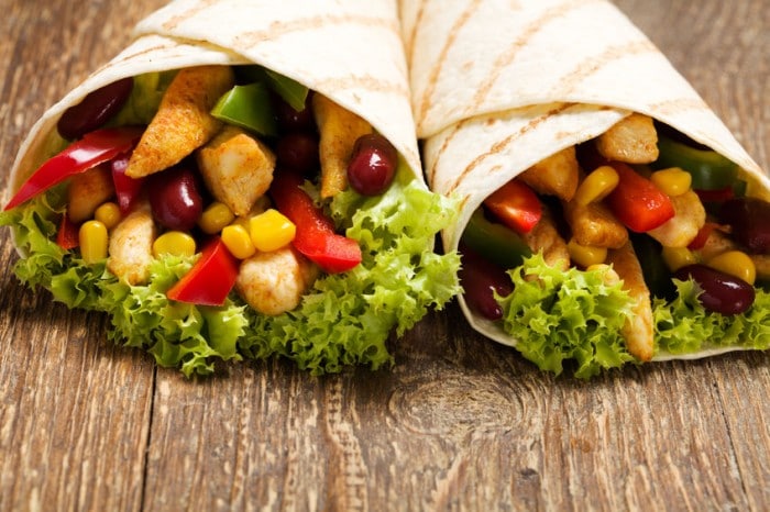 Receta de burritos con pollo fáciles para hacer con niños Receta de burritos con pollo fáciles para hacer con niños