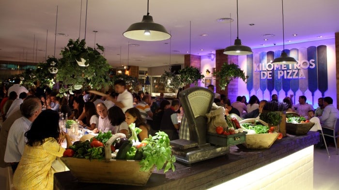 Restaurante para ir con niños Kilómetros de Pizza, Madrid Restaurante para ir con niños Kilómetros de Pizza, Madrid