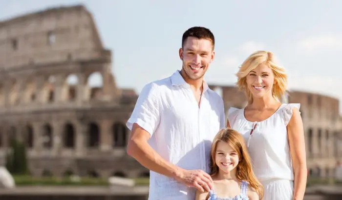 Viajar con los niños a Roma