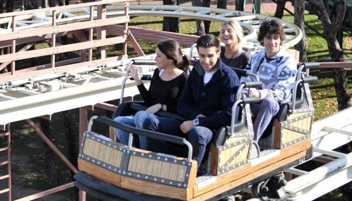 Atracción Vértigo en Parque de atracciones de Madrid