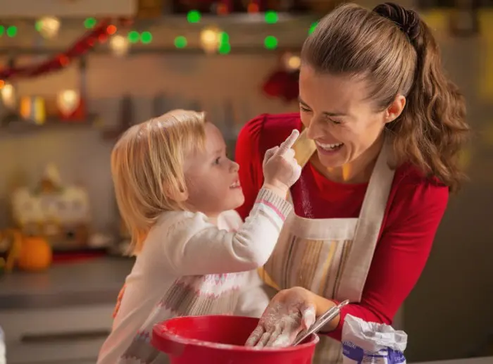 Buenos propósitos de padres para el nuevo año 2