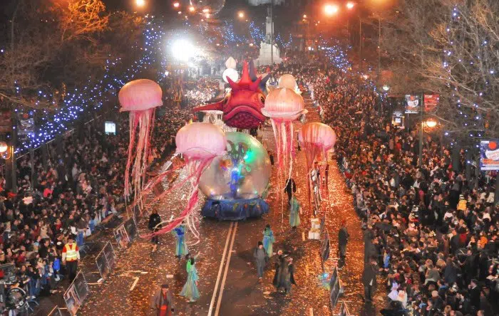 Cabalgata de Reyes Magos en Madrid