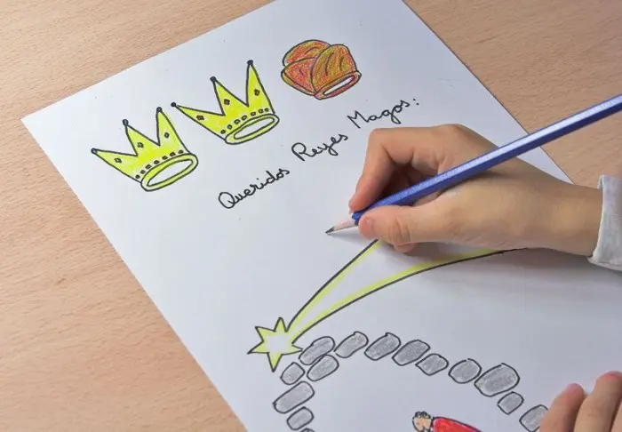 Cómo ayudar a los niños a escribir la carta a los Reyes Magos