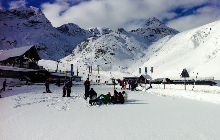 Estación de esquí Aramón Formigal, en Huesca