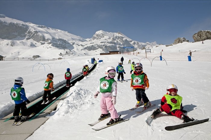 Estación de esquí para niños Candanchú, en Huesca