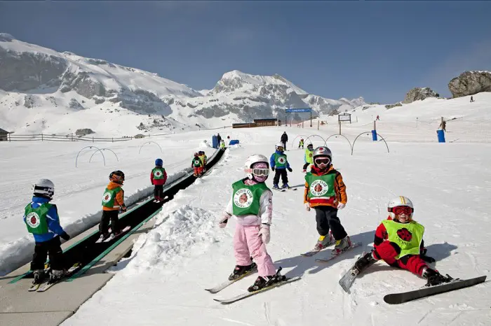 Estación de esquí para niños Candanchú, en Huesca
