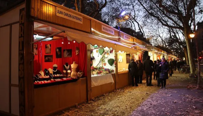 Feria de Reyes de la Gran Vía - Mercadillo de Navidad en Barcelona