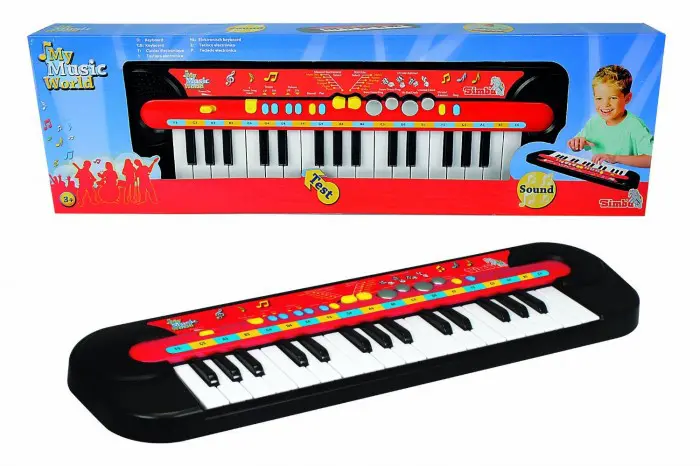 Instrumento musical infantil Teclado Simba