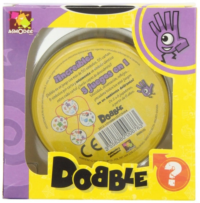 Juego de mesa para niños Dobble