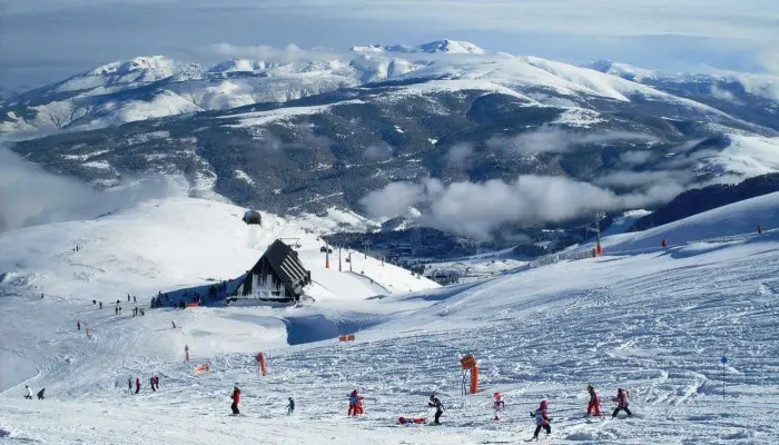 Estación de esquí La Molina, en Girona