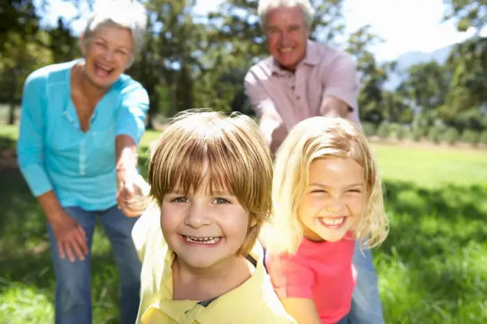 La importancia de los abuelos en la vida de los niños