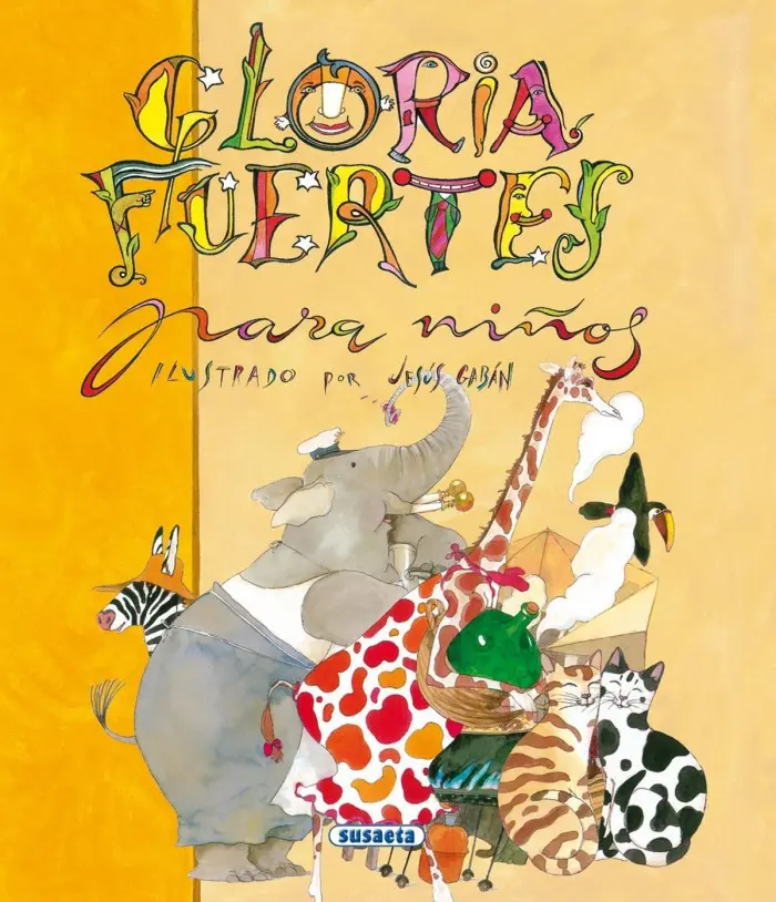Libro infantil Antología de Gloria Fuertes para niños, de Gloria Fuertes